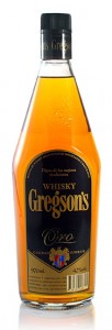 Whisky Gregson's edición especial Oro