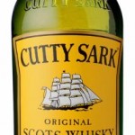 Botella tradicional de whisky Cutty Sark