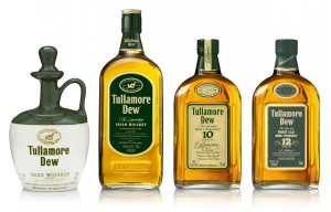 Etiquetas del whiskey Tullamore Dew